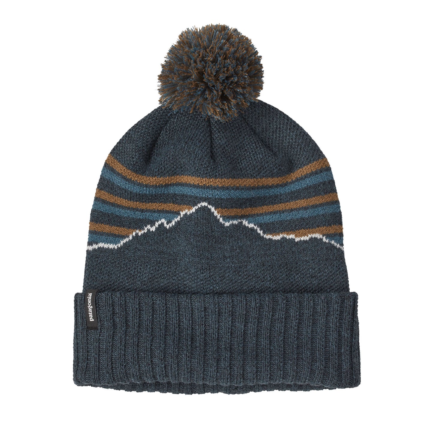 Patagonia Powder Town Beanie - Fitz Roy Smolder Blue