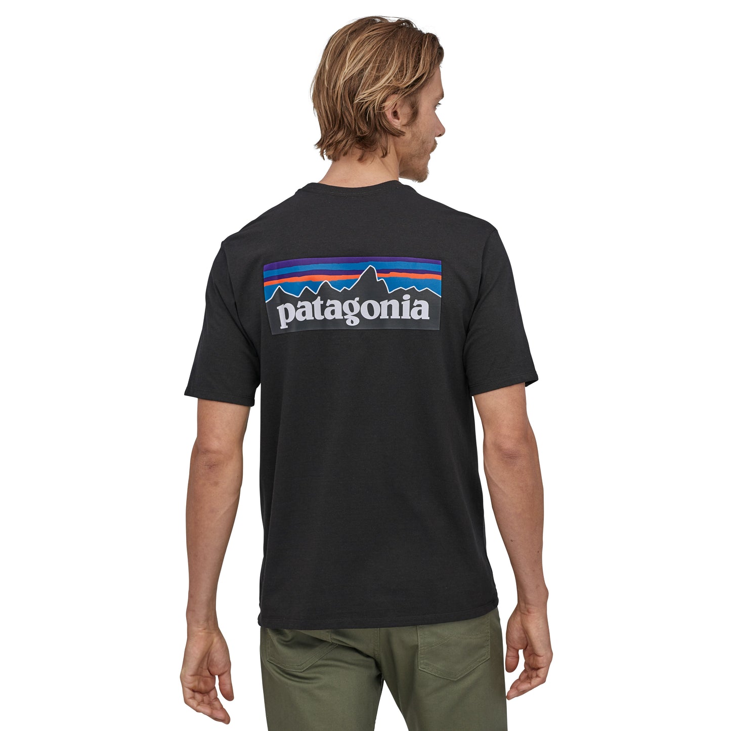 Patagonia P-6 Logo Responsibili-Tee - White