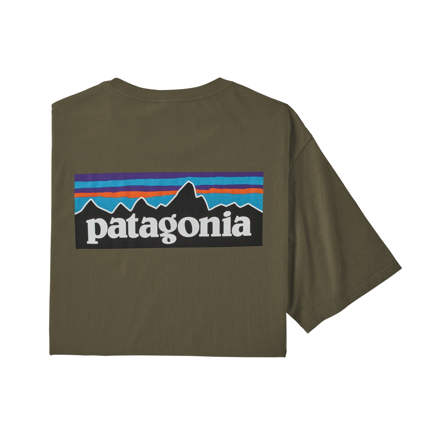 Patagonia P-6 Logo Organic T-Shirt - Basin Green