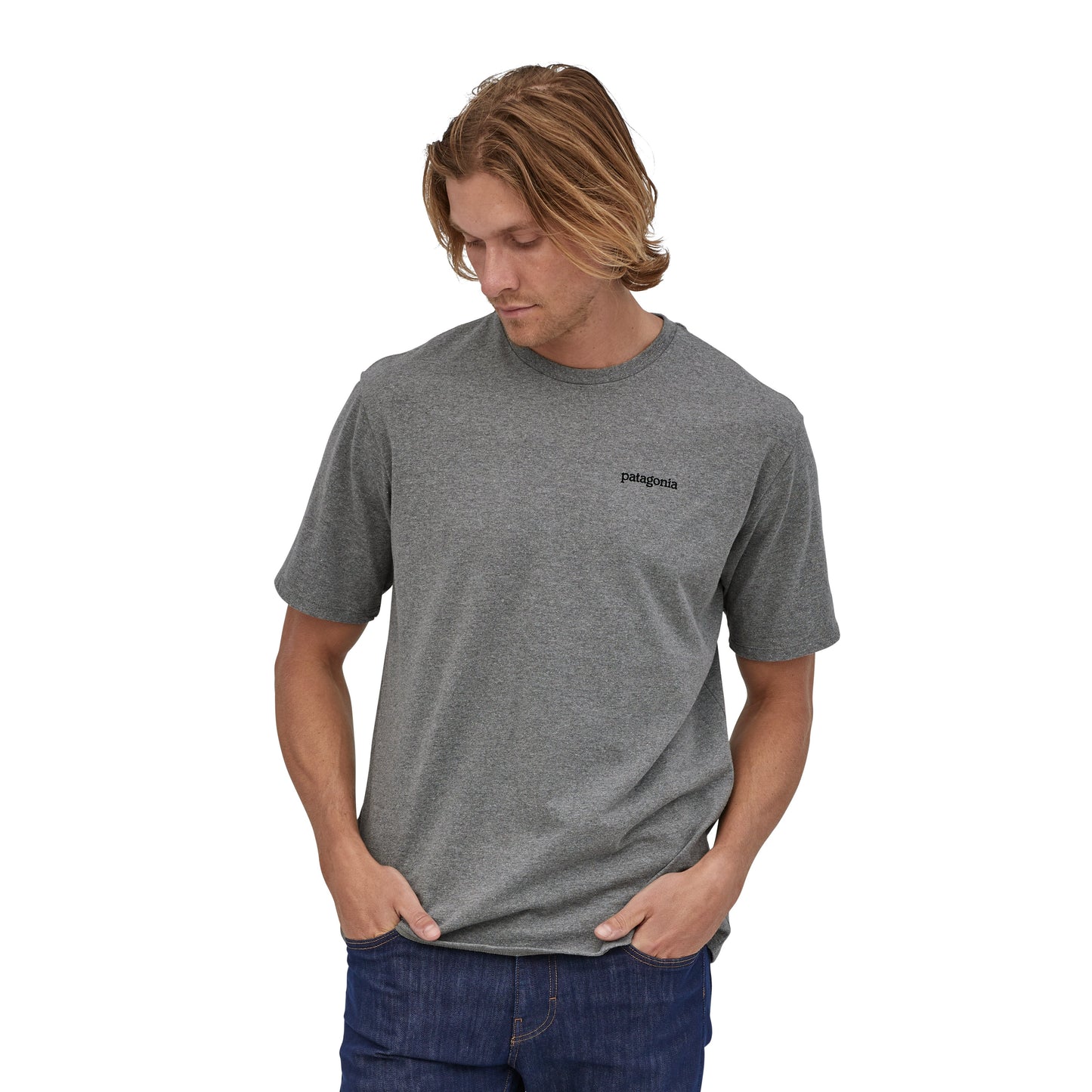 Patagonia Fitz Roy Horizons Responsibili-Tee - Gravel Heather