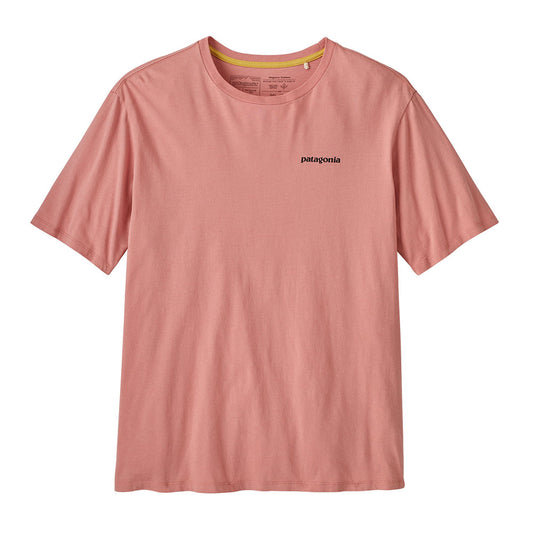 Patagonia P-6 Mission Organic T-Shirt - Sunfade Pink