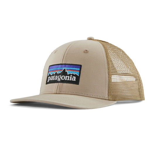 Patagonia P-6 Logo Trucker Hat - Oar Tan Classic Tan