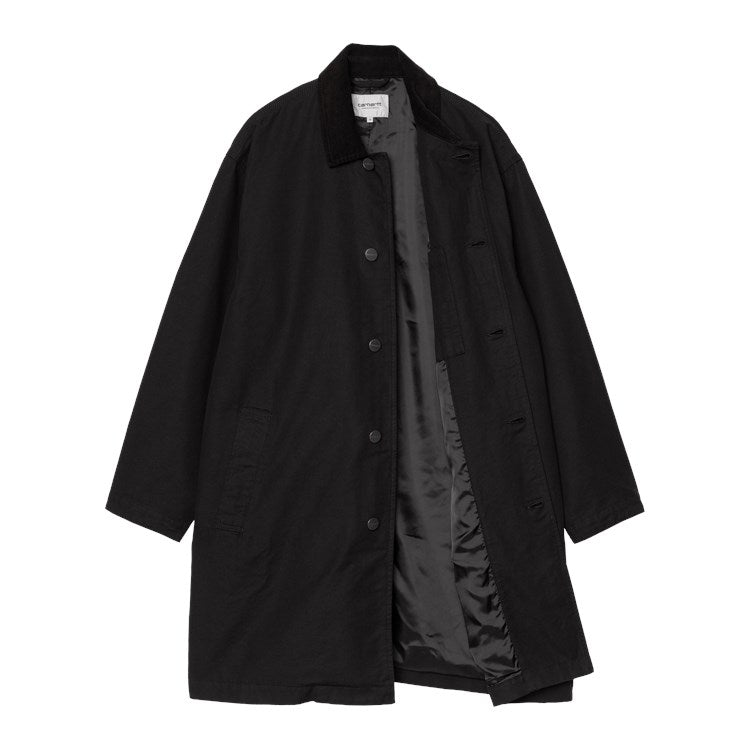 Carhartt WIP Webster Coat - Black Rinsed