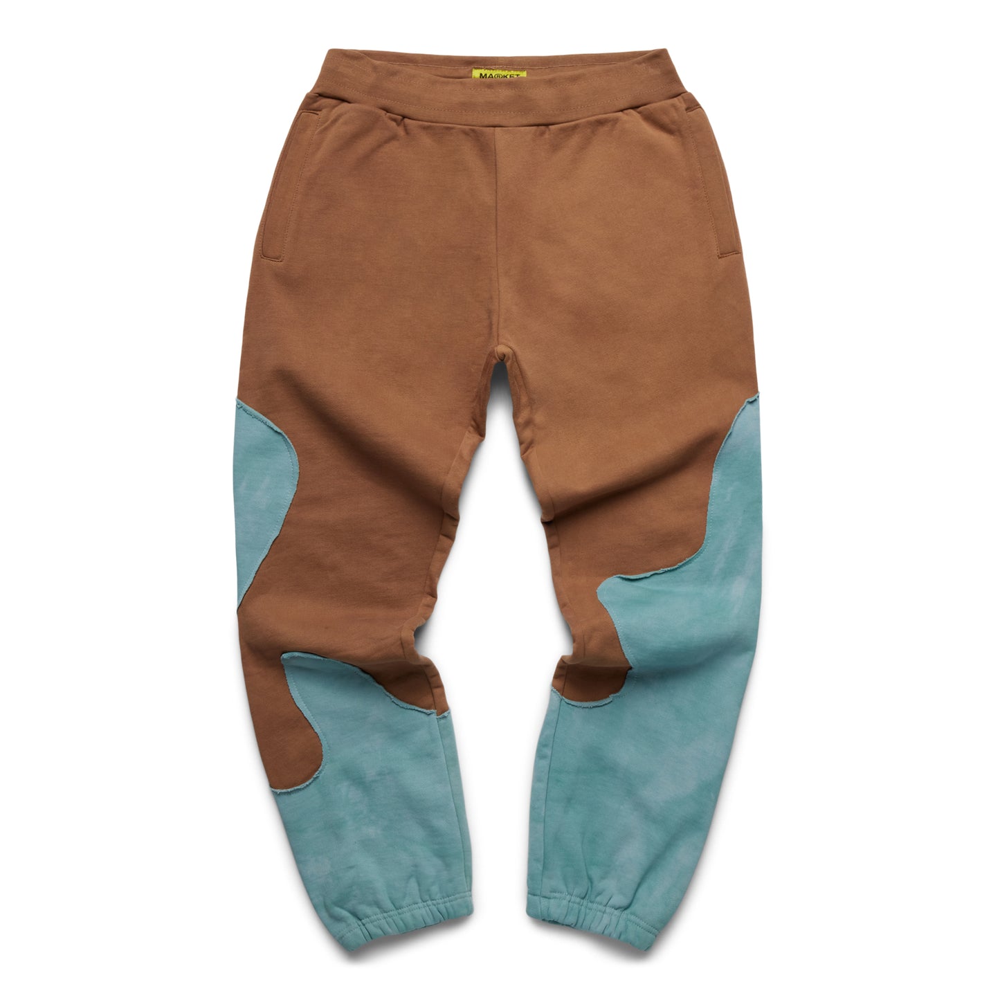MARKET Deep End Sweatpants - Brown Blue