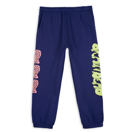Brain Dead Worm Hole Sweatpant - Navy