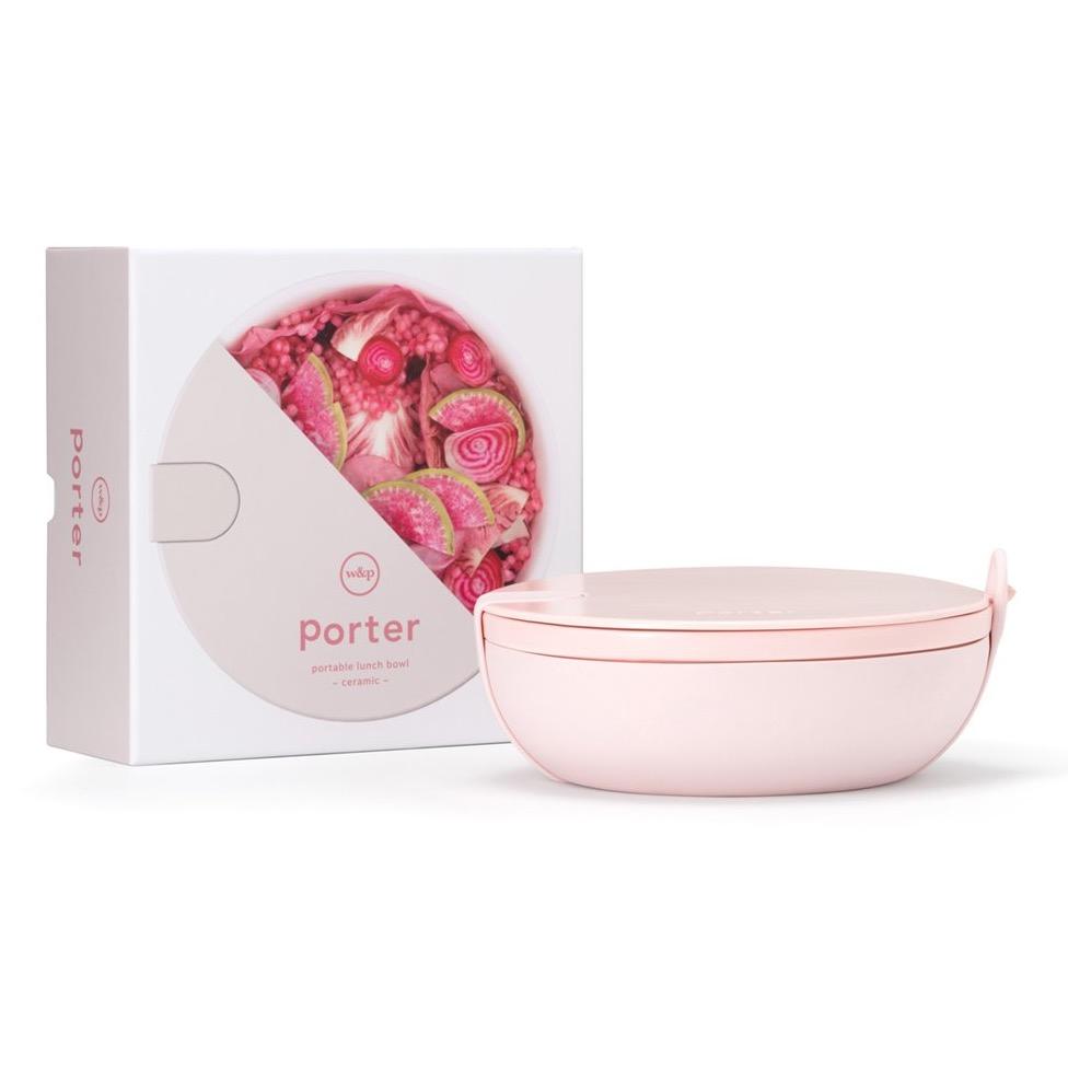 W&P Porter Ceramic Portable Lunch Bowl - Blush