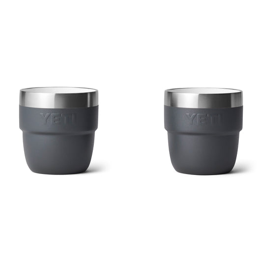 YETI Rambler 4oz Stackable Cups (2 Pack) - Charcoal