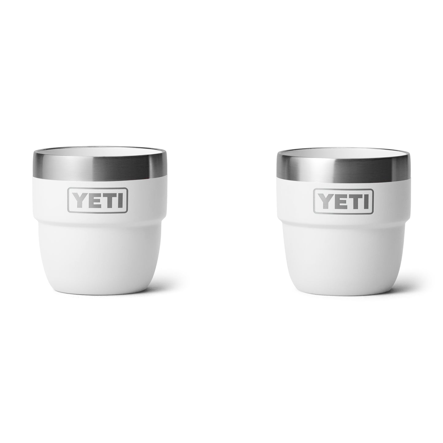 YETI Rambler 4oz Stackable Cups (2 Pack) - White