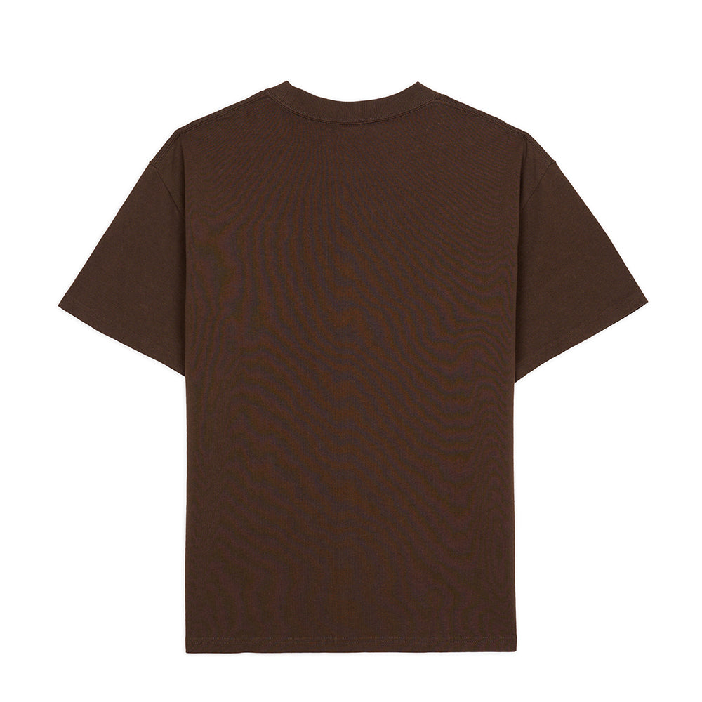 Brain Dead YingYang Run T-Shirt' - Brown