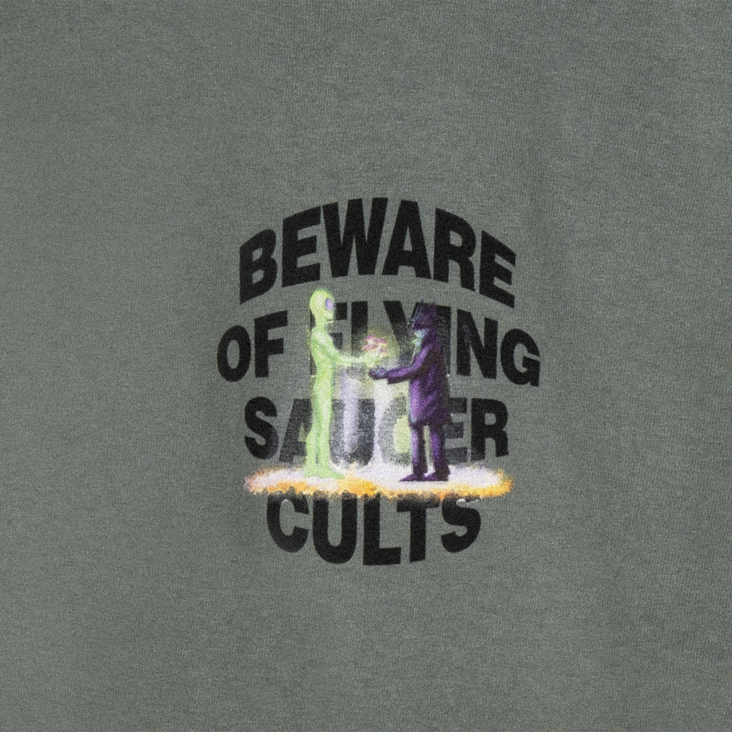 Real Bad Man Saucer Cult T-Shirt