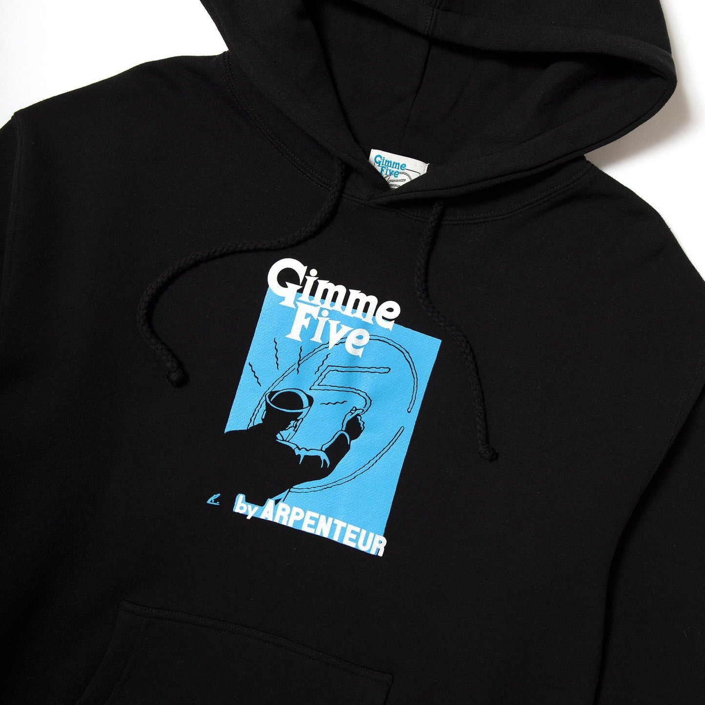 Gimme Five by Arpenteur Chalk Action Hoodie