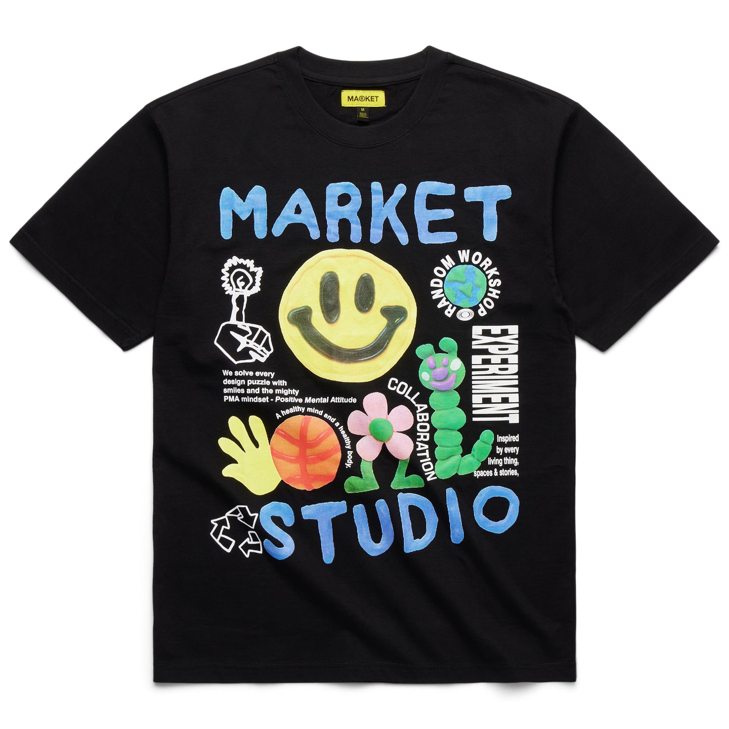 MARKET Smiley Collage T-Shirt
