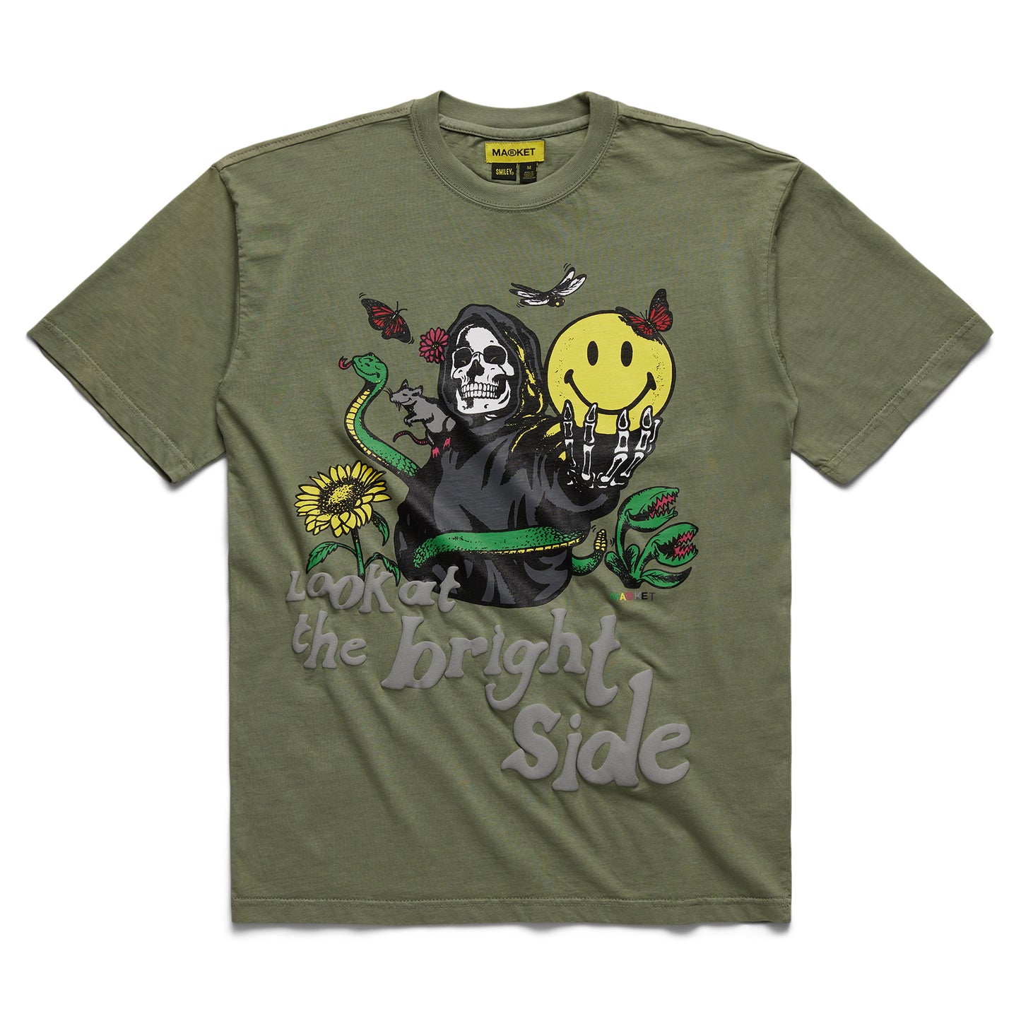 MARKET Smiley Look At The Bright Side T-Shirt