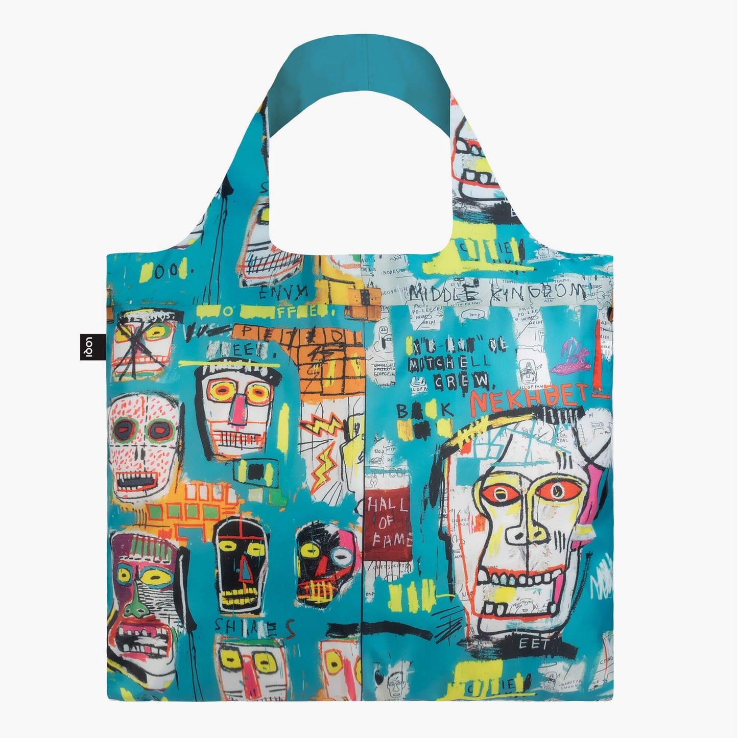 LOQI Jean-Michel Basquiat Skull Bag