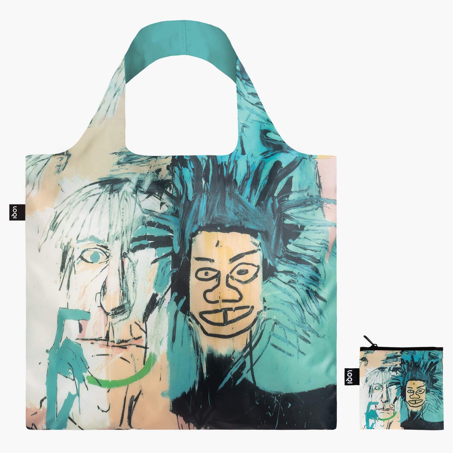 LOQI Jean-Michel Basquiat Warhol Bag