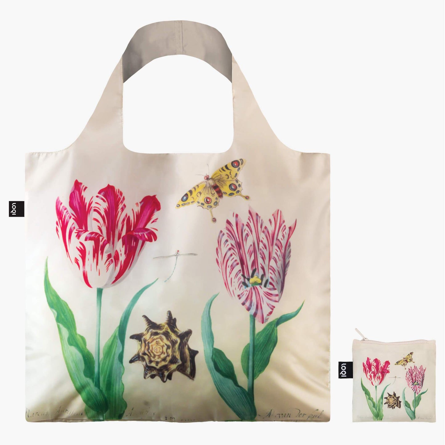 LOQI Marrel Two Tulips & Irma Bloom Bag