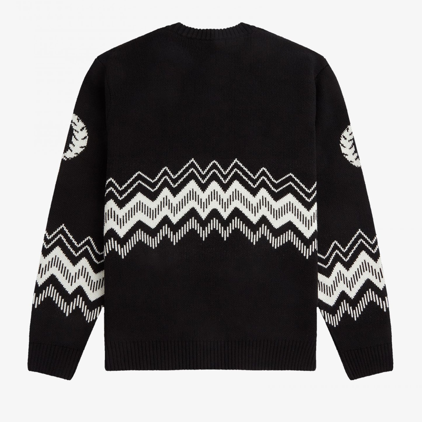 Fred Perry Jacquard Crew Neck Jumper