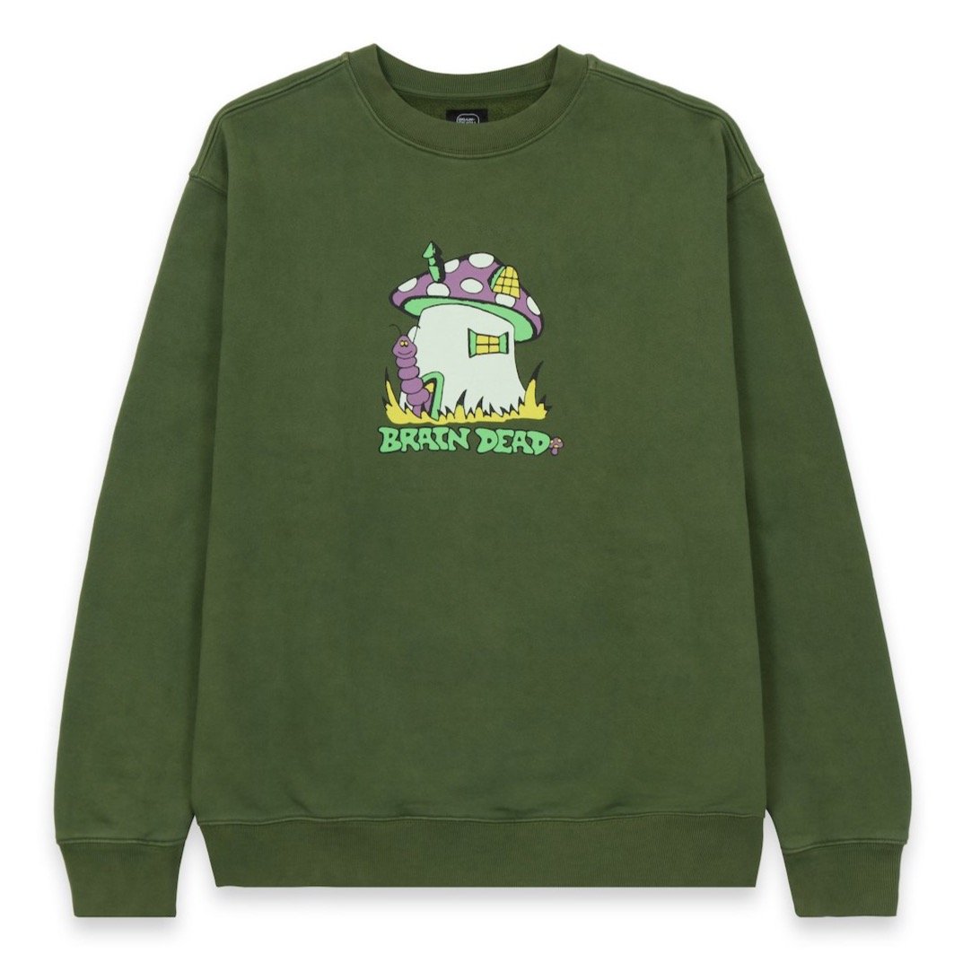 Brain Dead Mushroom House Sweatshirt
